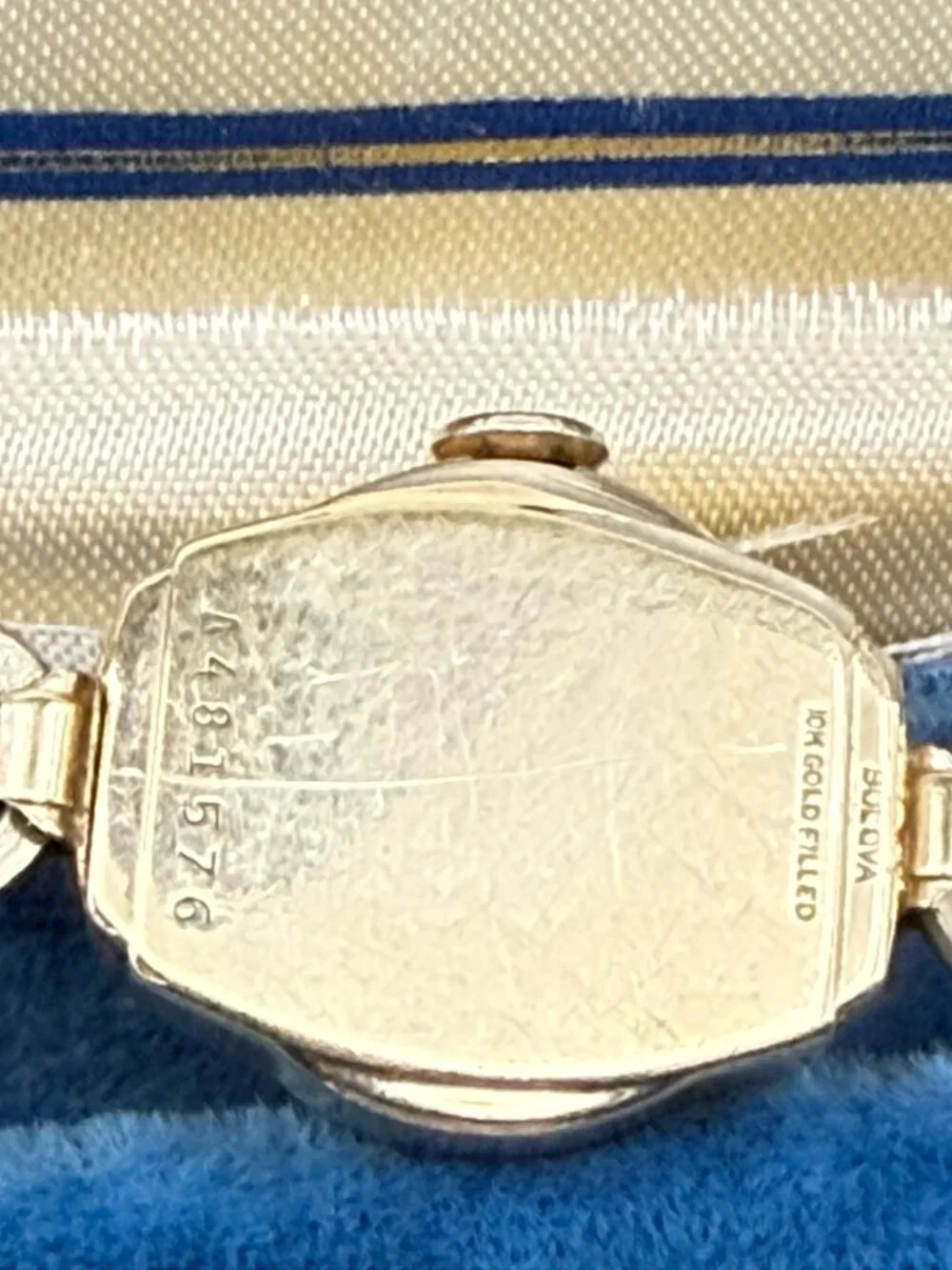 ULTRA RARE COMPLETE TIME CAPSULE 1948 21Jewel BULOVA 8AK with orig FIFTH AVE BOX